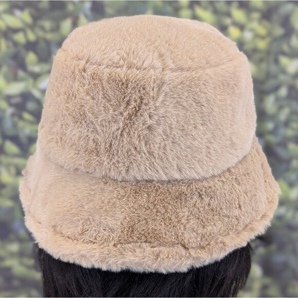 Faux Fur Bucket Hat - Picture 3 of 9